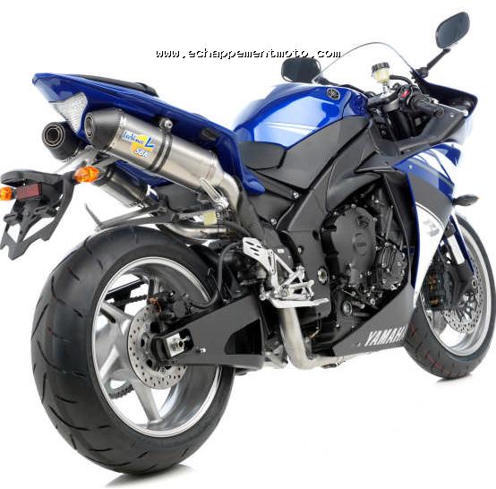 echappement moto YAMAHA R1 2009 leovince ligne factory